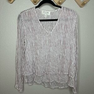Cloth and Stone with love from Anthropologie Sheer Blouse Sz M